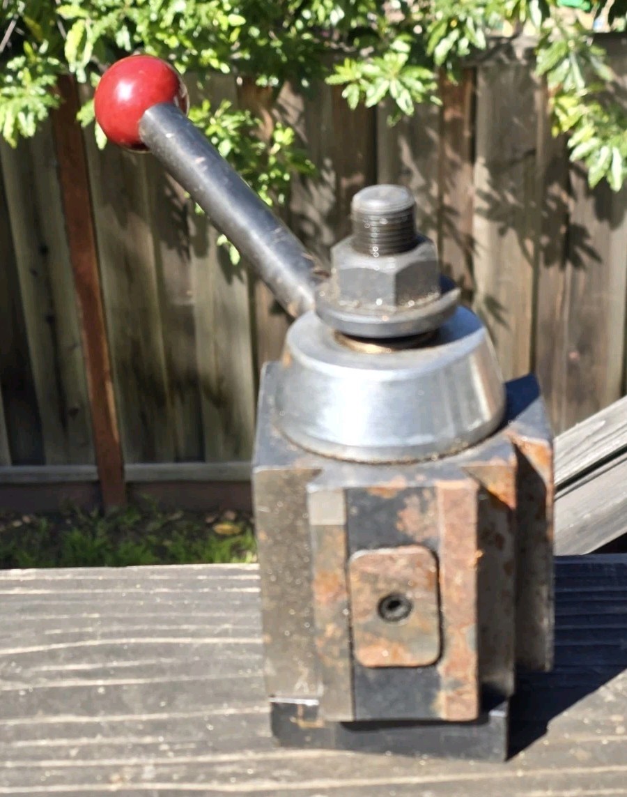 PHASE II Lathe Swing Piston Type Quick Change Tool Post 250-200