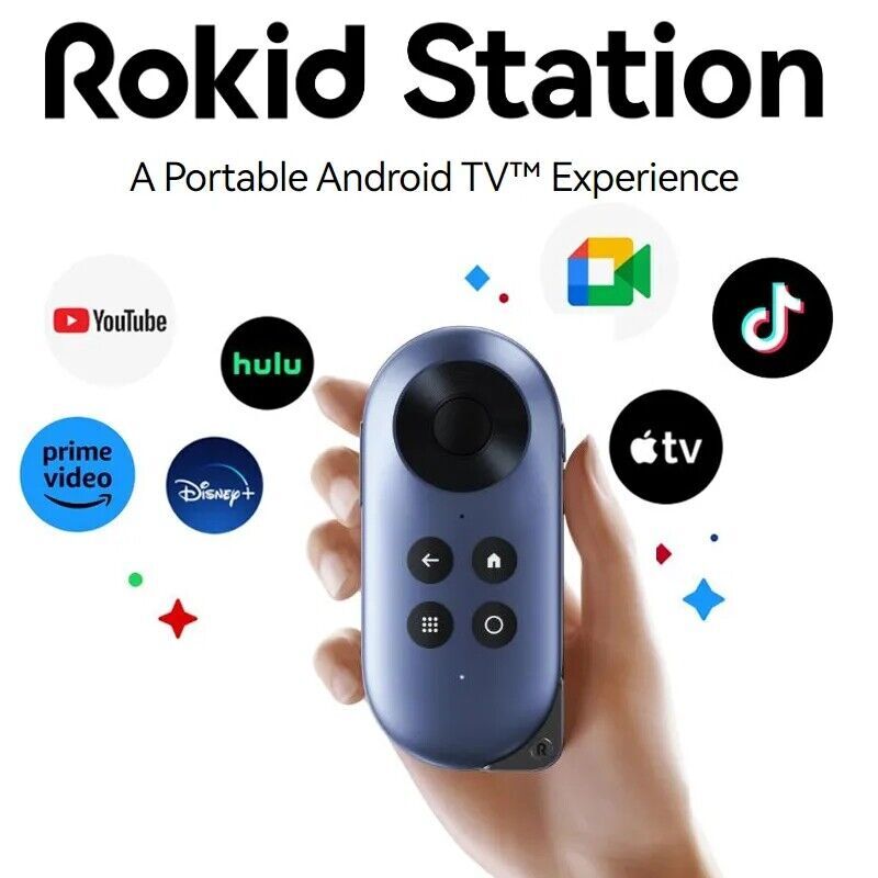 Rokid Station Smart Terminal Google-Certified AndroidTV Device for Rokid Air Max