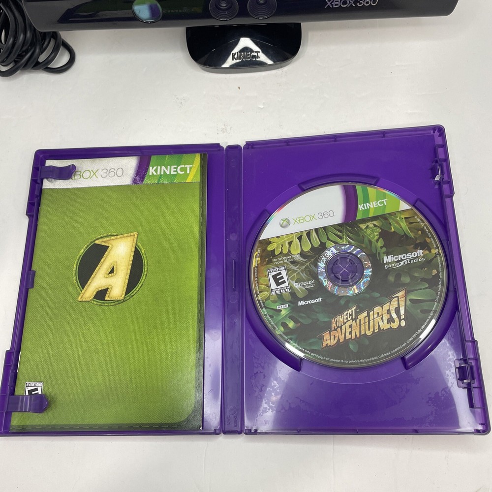 Microsoft Kinect Sensor for XBox 360 with Kinect Adventures