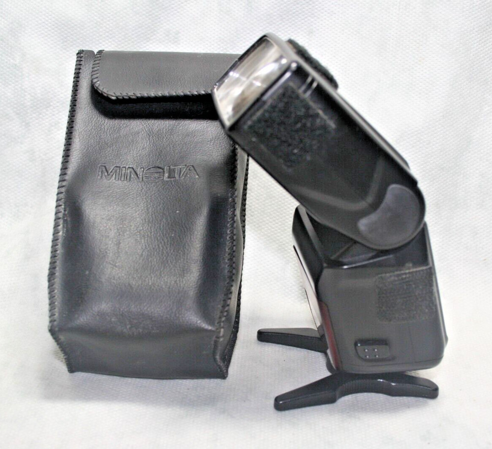 Minolta Program 3500XI Shoe Mount Flash - TESTED