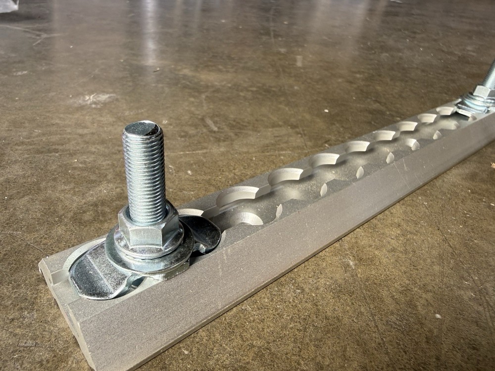 10Pack L-Track Double Lug Threaded Stud Nut Fitting Tie Down,L Track Secure