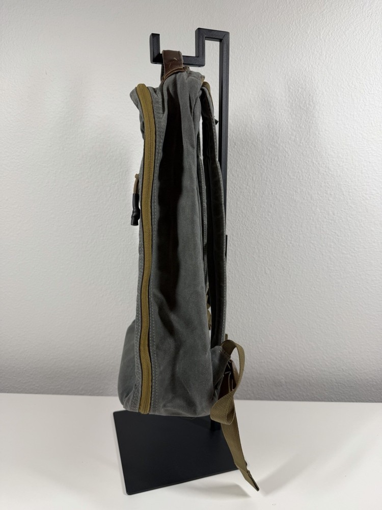 Goruck Bullet Heritage Slate Waxed Canvas Backpack USA Made EUC!