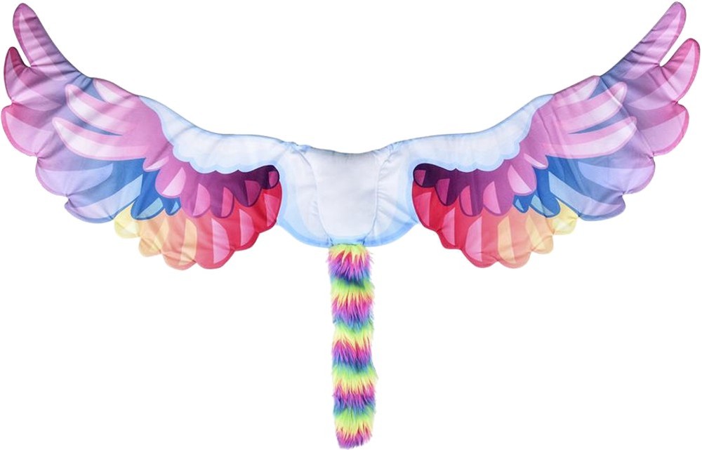 55" Soft Pegasus Wings Costume Accessory