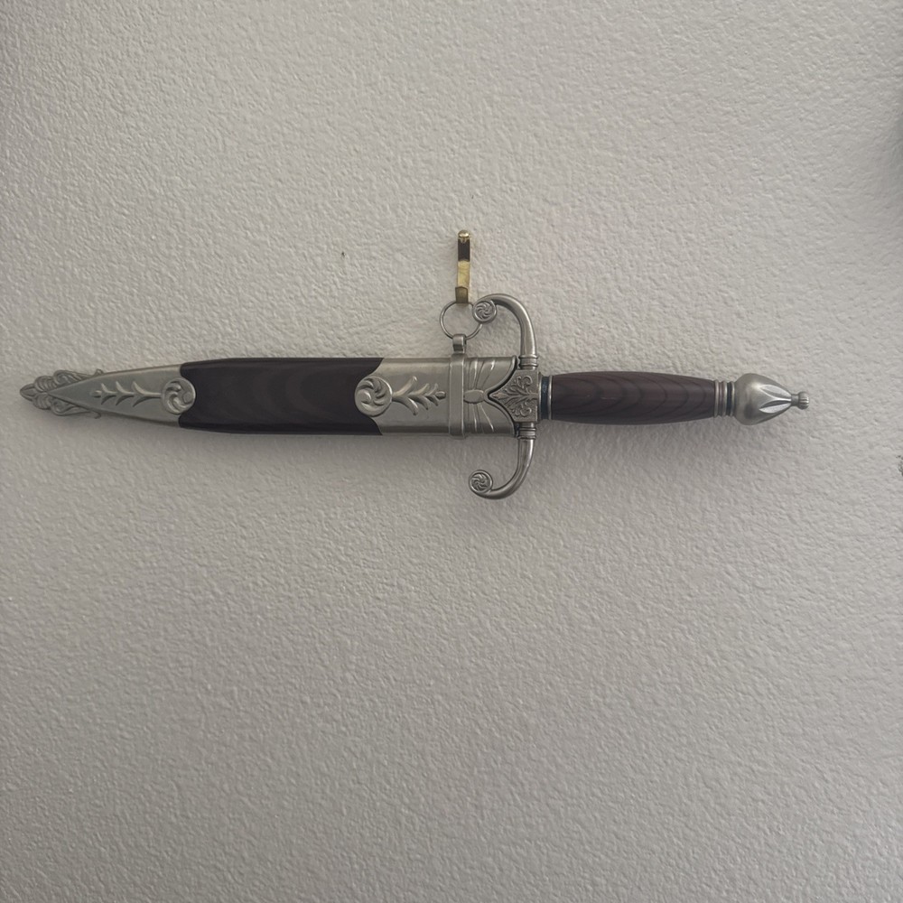 Stainless Steel Dagger Brown & Silver