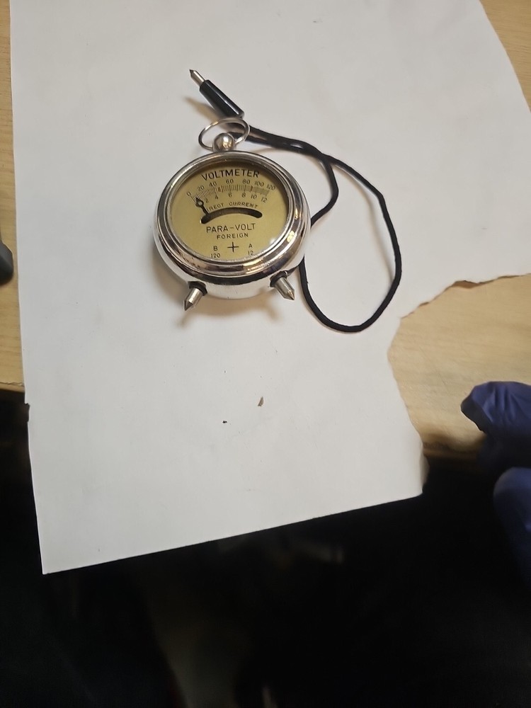 Para Volt Paravolt Voltmeter