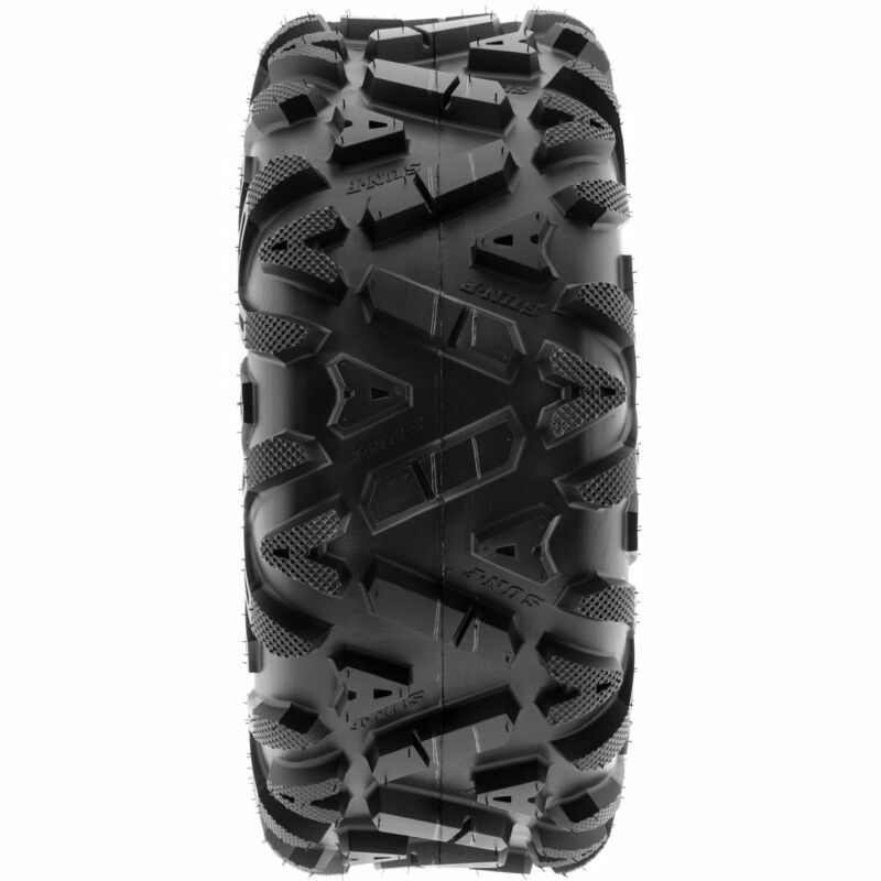 SunF ATV UTV TIRES FULL SET 4 - 25x8-12 25x8x12 Front 25x10-12 25x10x12 Rear 6PR