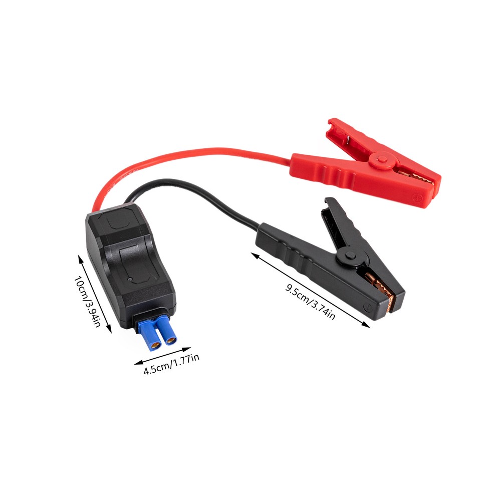 Portable Car Jump Starter Replacement Cable with 8 Safe Protection Systems