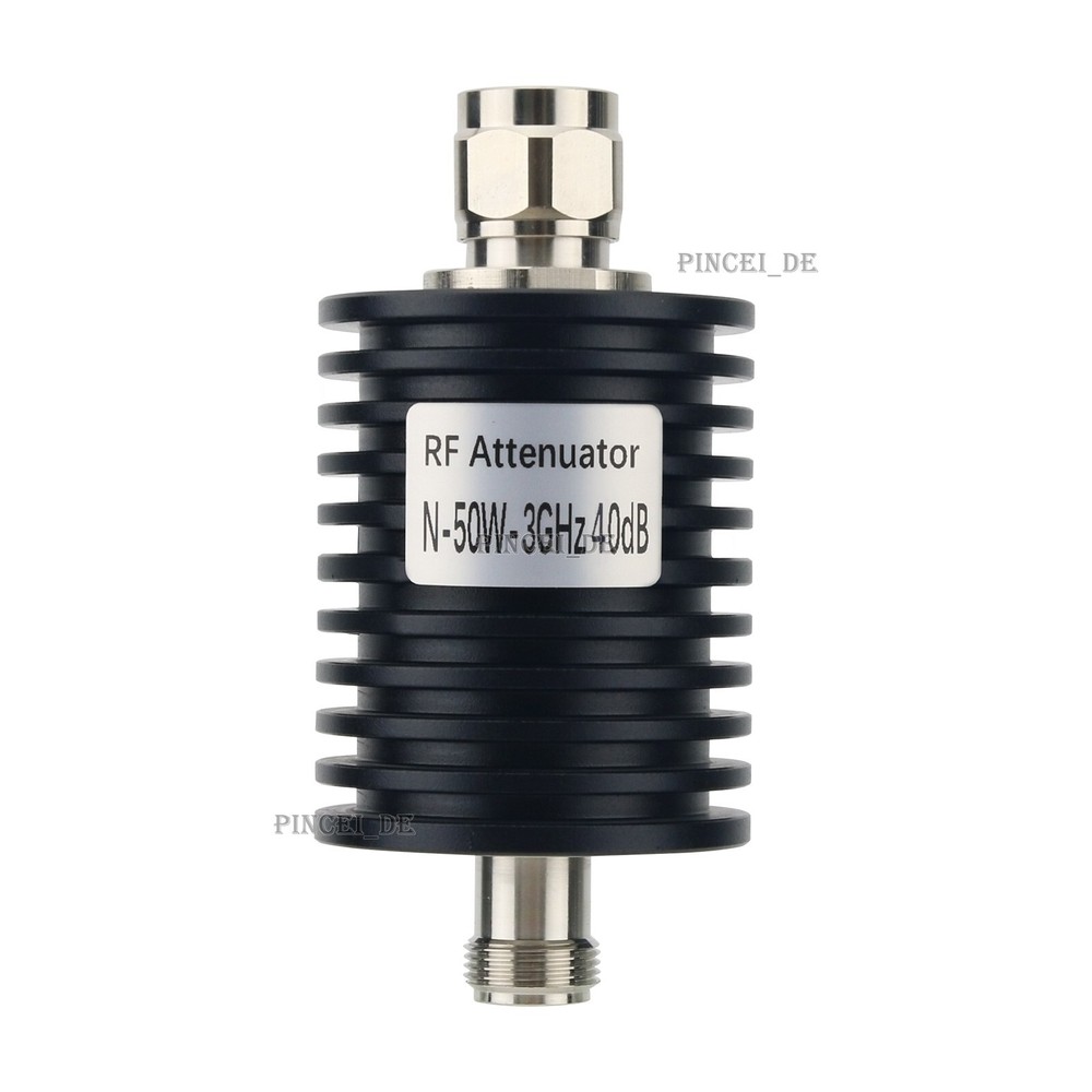 N-type 50W 40DB Coaxial Attenuator RF Attenuator Fixed Attenuator