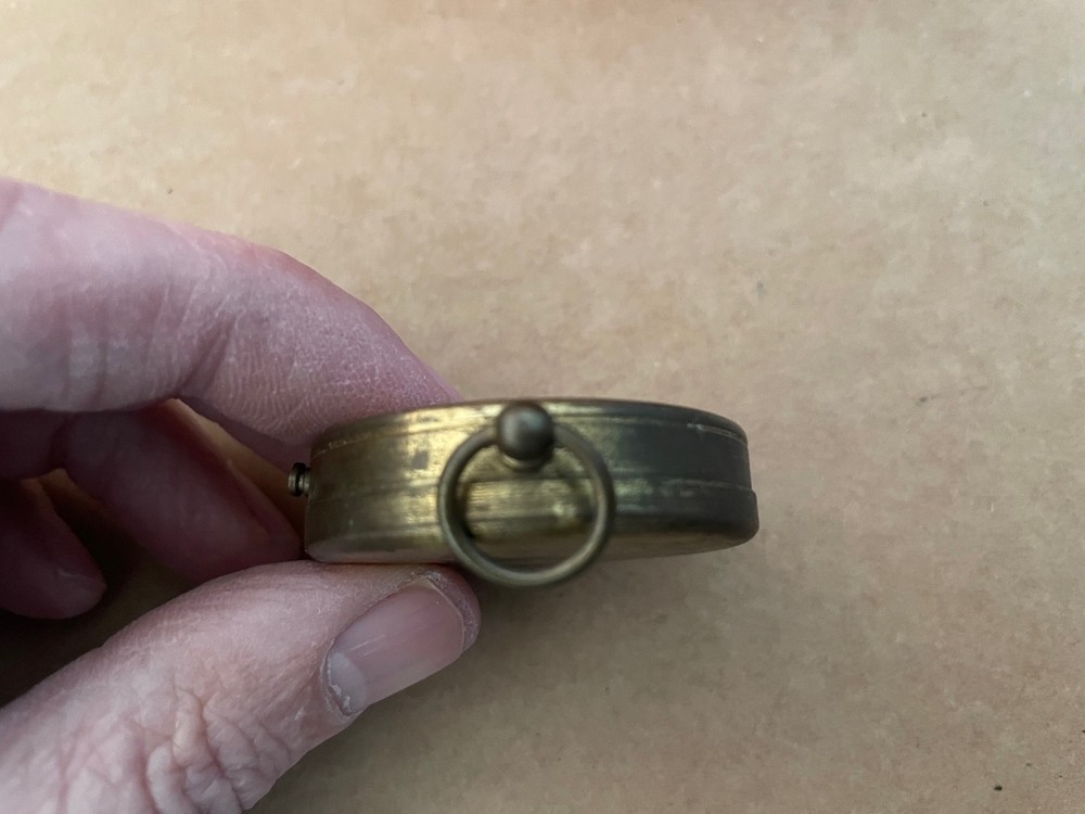 Vintage STELLAR Germany Pocket Brass Compass