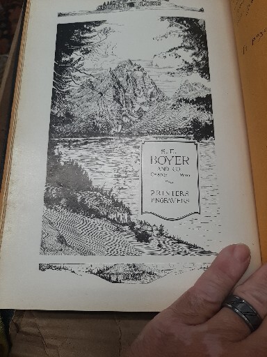 Lead S.D. High School Yearbook, 1927