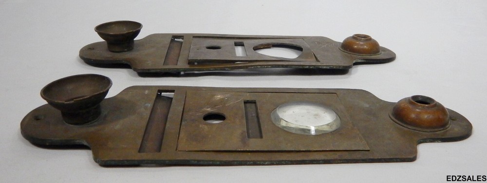 2 Vintage Door Intercom Doorbell Mailbox Intercom Panels