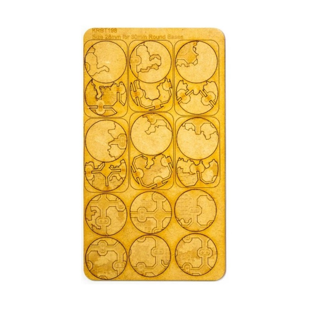 Kromlech Mini Base Void Battles - 30mm Round Base Toppers New