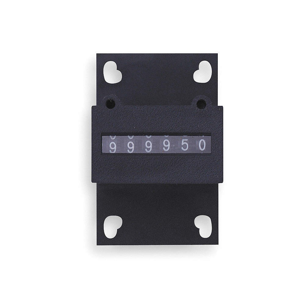 ENM E6B64GN Counter,6 Digit,Base Mount,24VAC 2PAT1