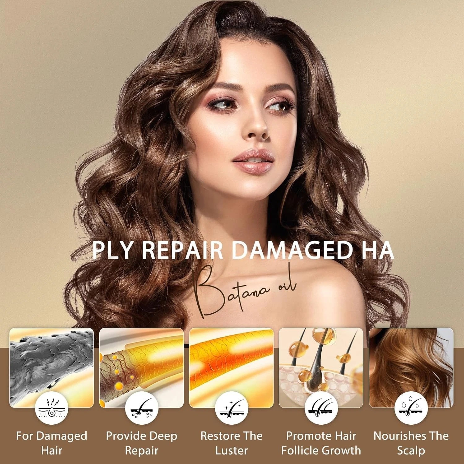 100% Raw Batana Oil for Hair Growth from Honduras, Dr Sebi Recommended Unrefined