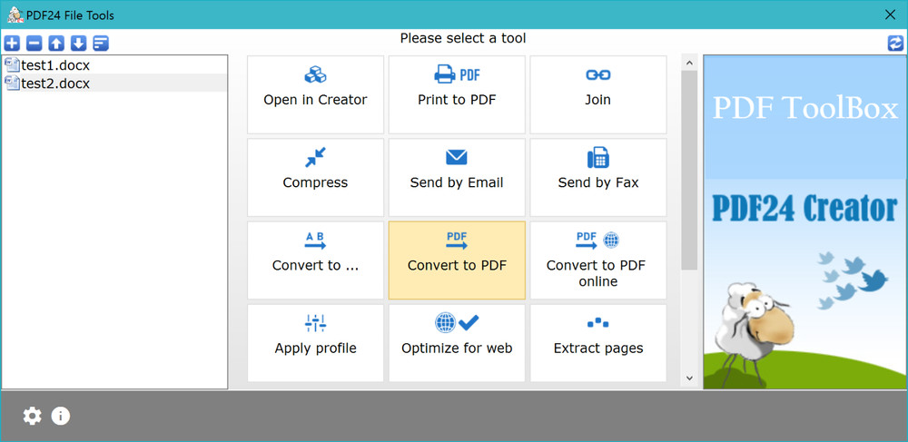 PDF 24 - PDF Editor Software - Convert Text Objects Images Forms & more USB