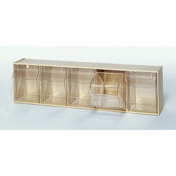 Quantum Storage Systems Qtb306iv Plastic Tip-Out Bin Ivory