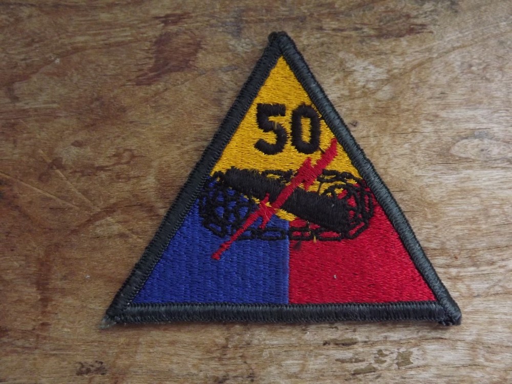 50th Armored Division Shoulder Patch - INV# C1091