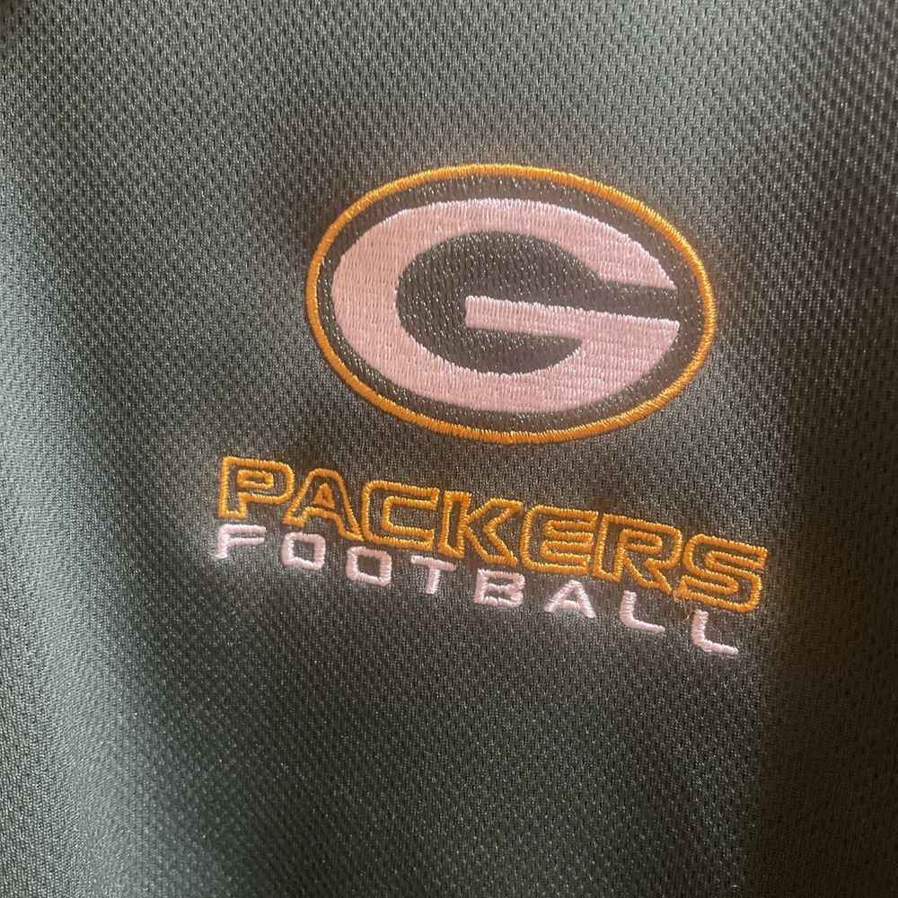 Greenbay Packer Quarter Zip pullover Jacket 2XL