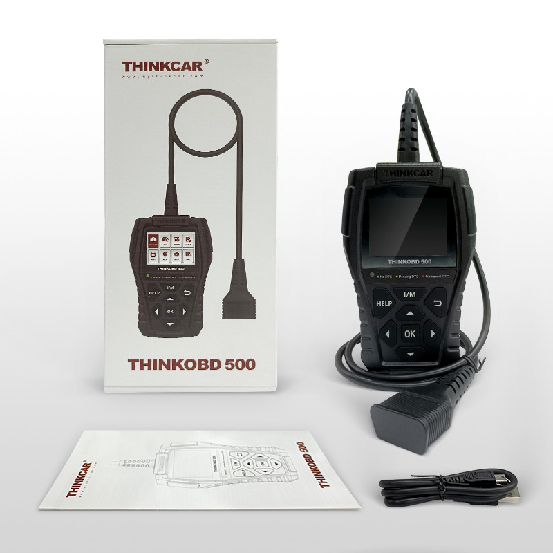 THINKOBD500 Automotive OBD2 Scanner Car Diagnostic Tool Code Reader Engine Fault