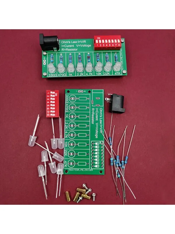 DIY Soldering Practice Kit Learn electronics and improve your skills with easy