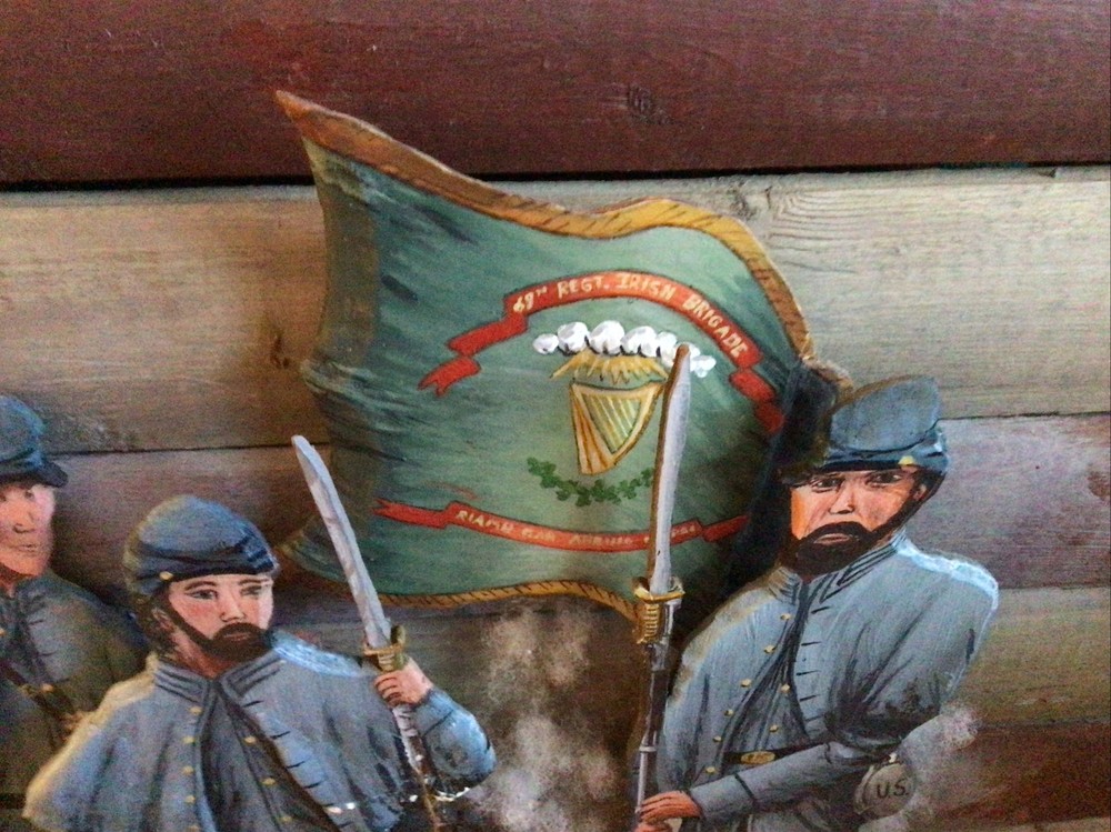Irish Brigade 20th Massachusetts Regiment Sign