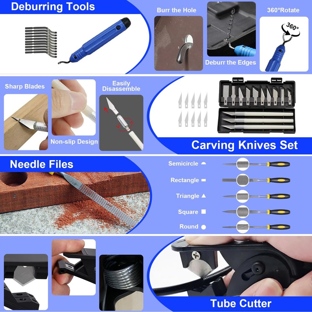 112 PCS 3D Printing Tool Kit, 3D Printer Accessories with Nozzle Cleaning Kit...