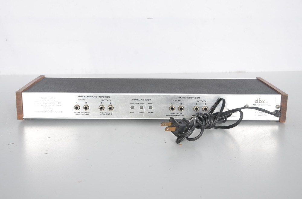 DBX Recording Technology Series Model 224 Type II Tape Noise Reduction Tested