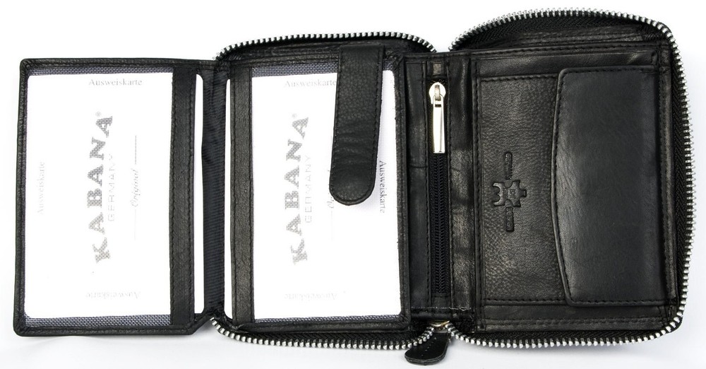 Men's Tri Fold, Black, One Size