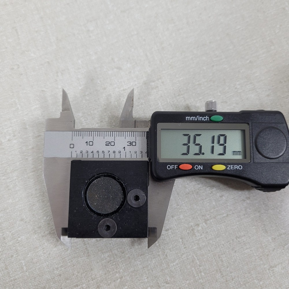 Adjustable 2-axis 0.75" Diameter Optical Mirror Mount Tilt X-Y Stage