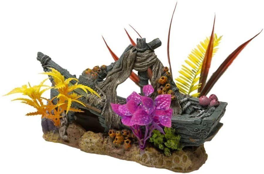 Sunken Ship Floral Ornament