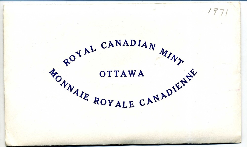 Canada 1971 Proof-Like Uncirculated Mint Set Ottawa