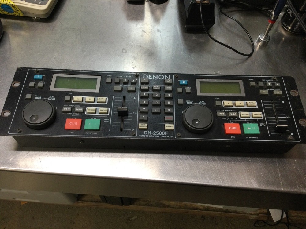 RARE DENON DN-2500F Remote Control Unit RC-44 DJ Sound Machine