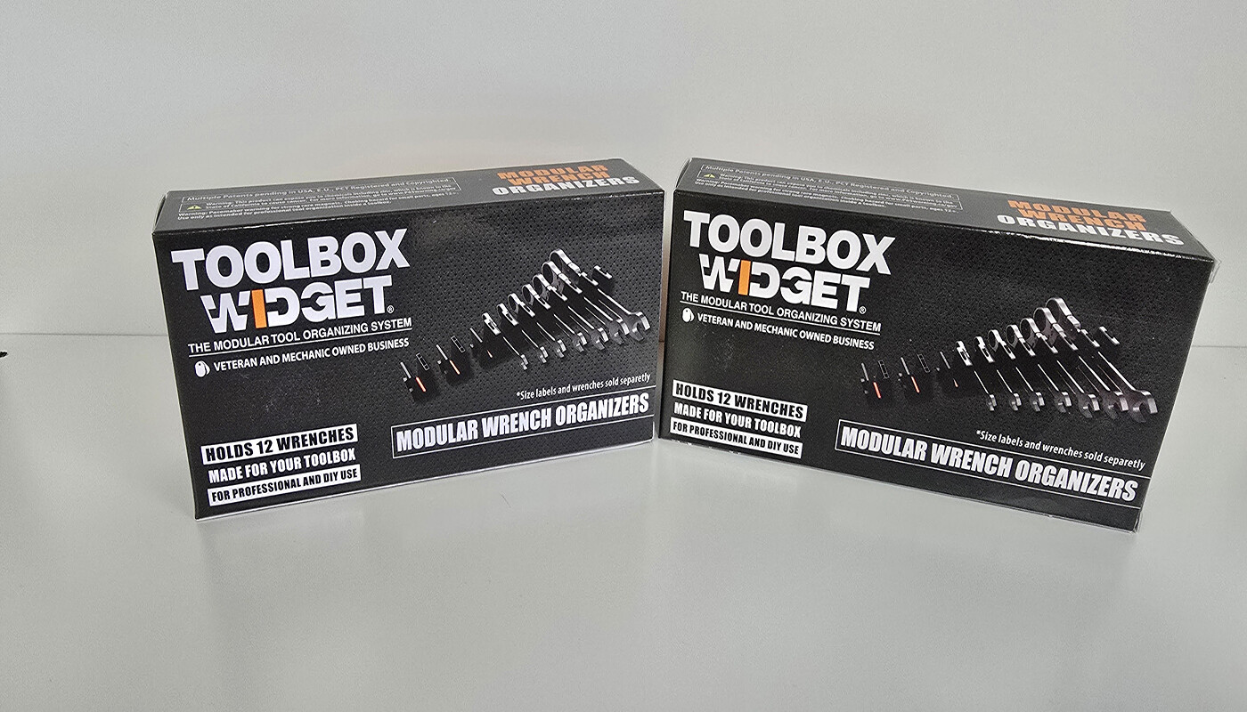 AUTHENTIC - ToolBox Widget - Pro - Vertical Wrench Organizers 2 Kits - NOT 3D...