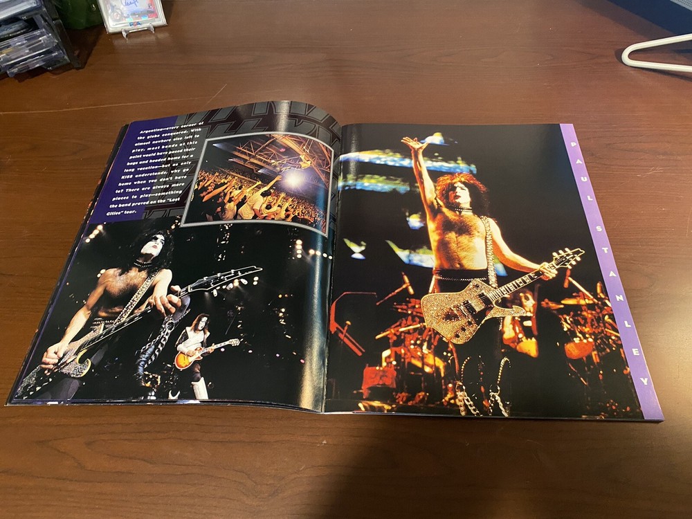 KISS Worldwide Tourbook - 1997 Tour Book w/ Poster