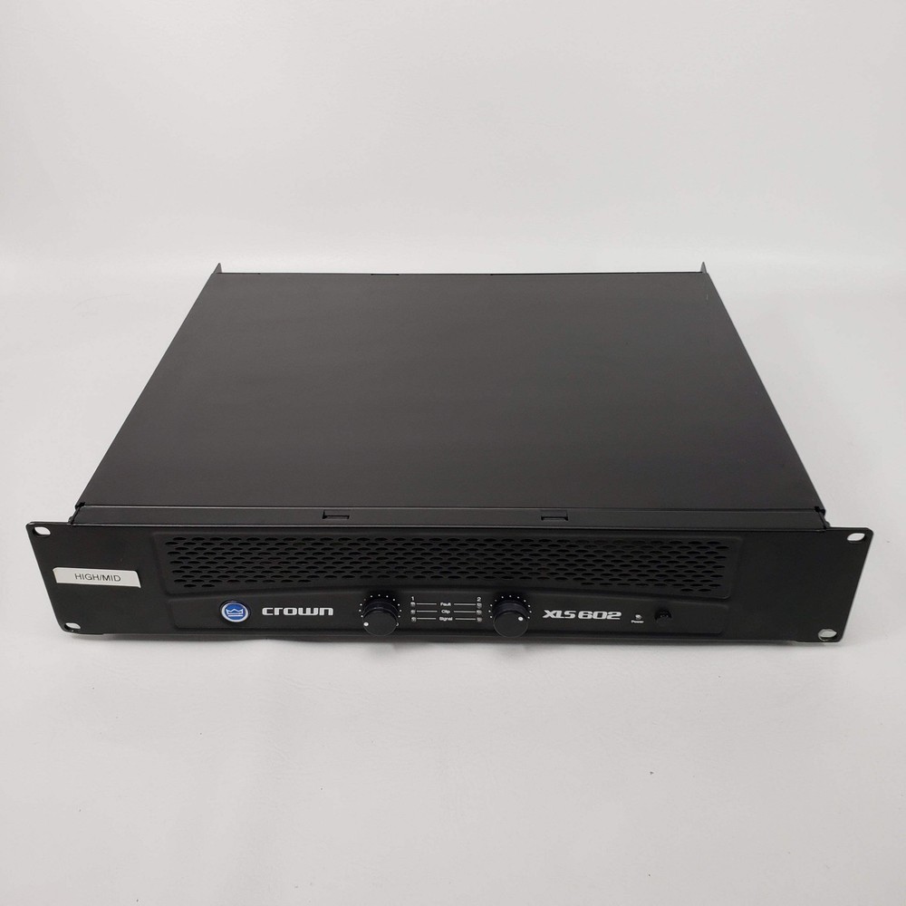 Crown XLS 602 Professional Stereo Power Amplifier