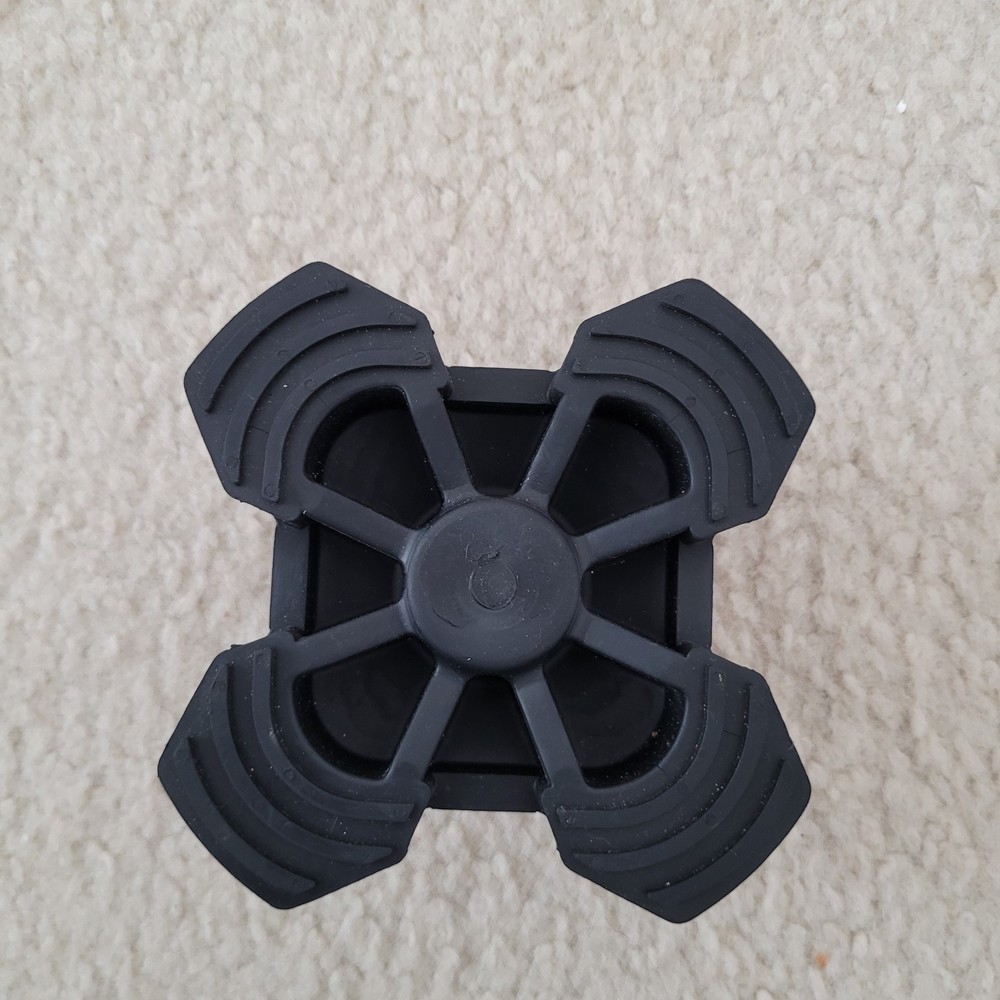 Cane Tip/Self Standing Quad Base Replacement for Most Walking Canes-4 Prong.