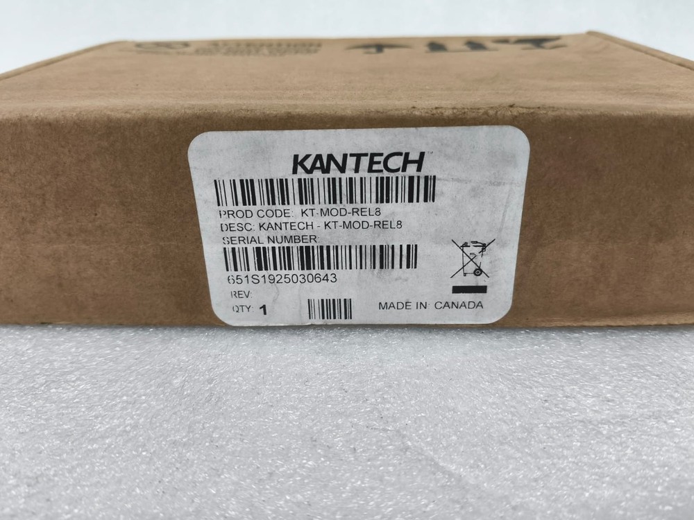Kantech KT-MOD-REL8 8-Relay Expansion Module Access Control Board New Open Box