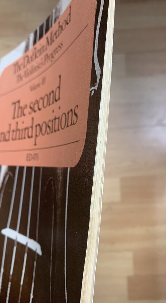 The Doflein Method Volume 3 - The Second & Third Positions ED4753 Used