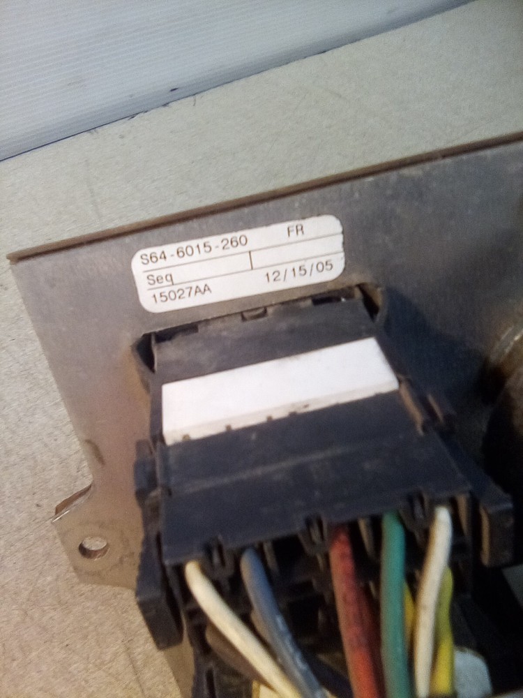 Peterbilt S64-6015-260 Switch Panel "NO KEY"