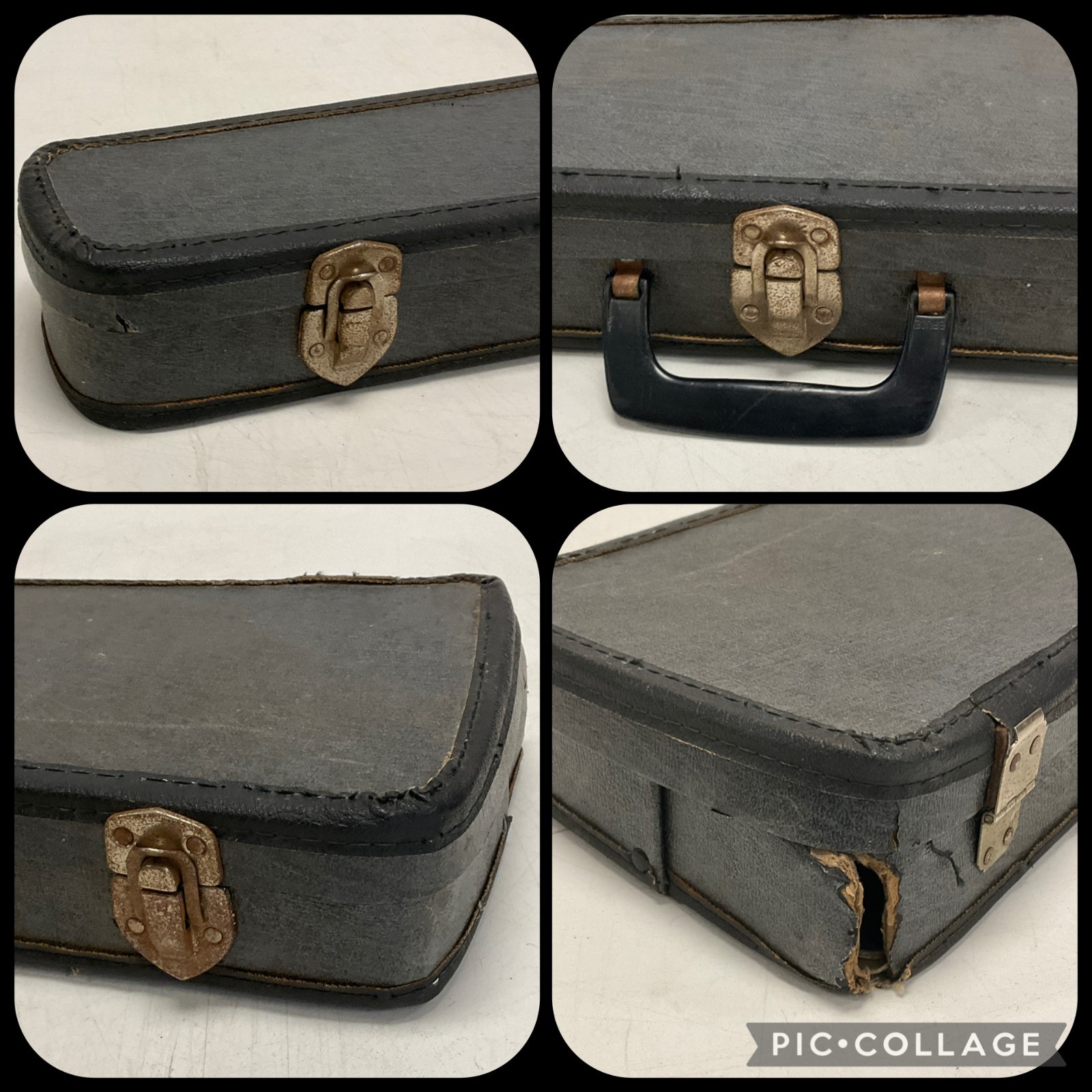 Vintage 1960s Harmony H-1 Lap Steel Electric Guitar Copper with Case