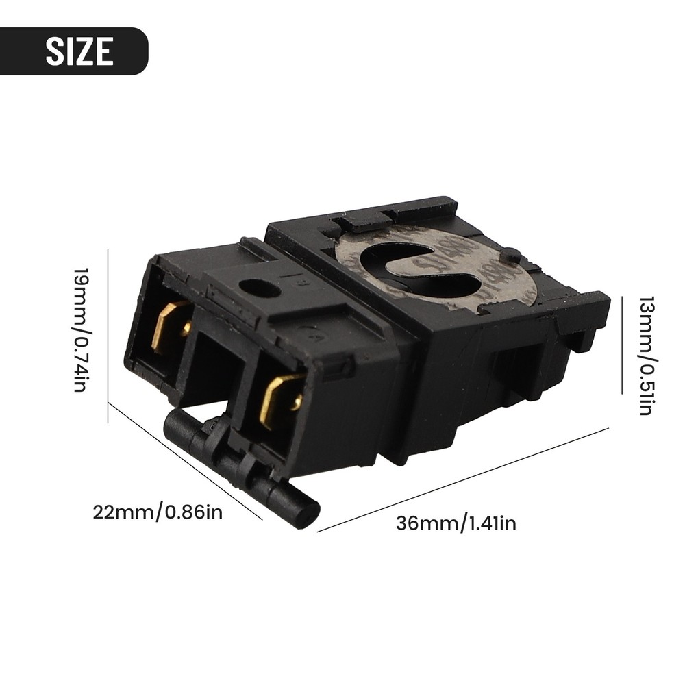 TMXD3 Electric Kettle Thermostat Switch Simple Structure Convenient (2PCS)