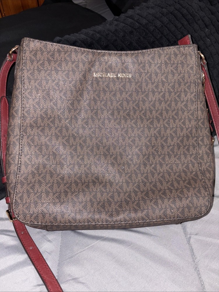 Michael Kors logo crossbody bag