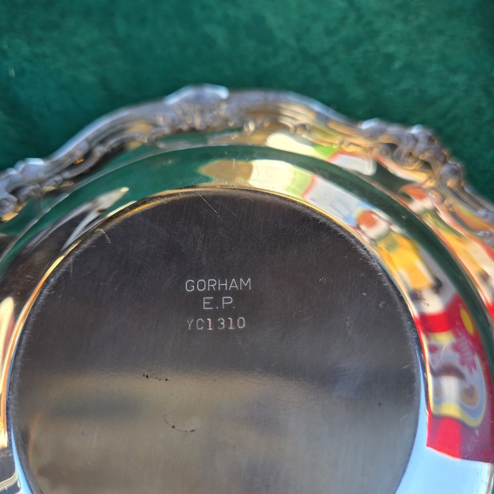 Gorham Chantilly YC1310 Silver Plate Bowl