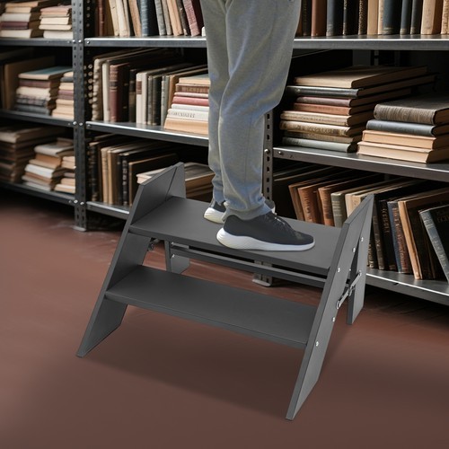 68.5*66*42cm Foldable Step Stool, 2 Step Folding RV Step Ladder, RV Step Stool