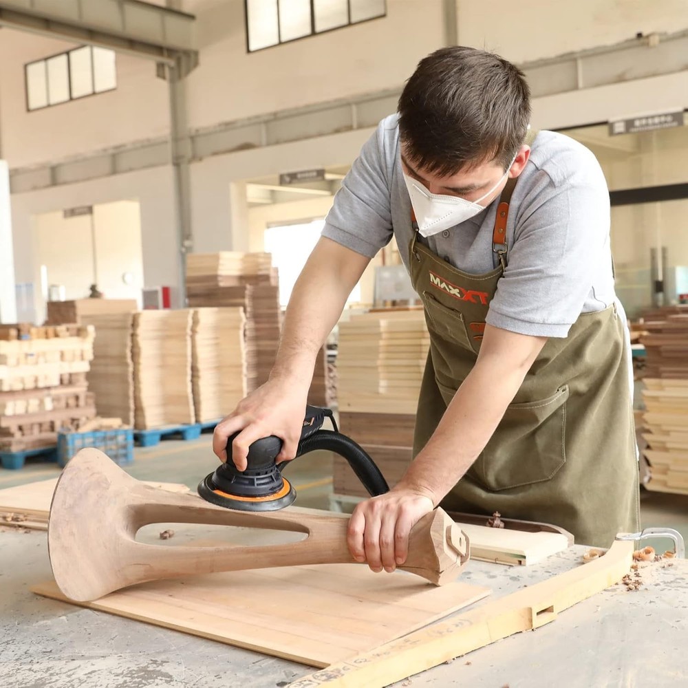 Electric 2.5mm Random Orbital Sander Brushless 350W 3A Multi-function Variable