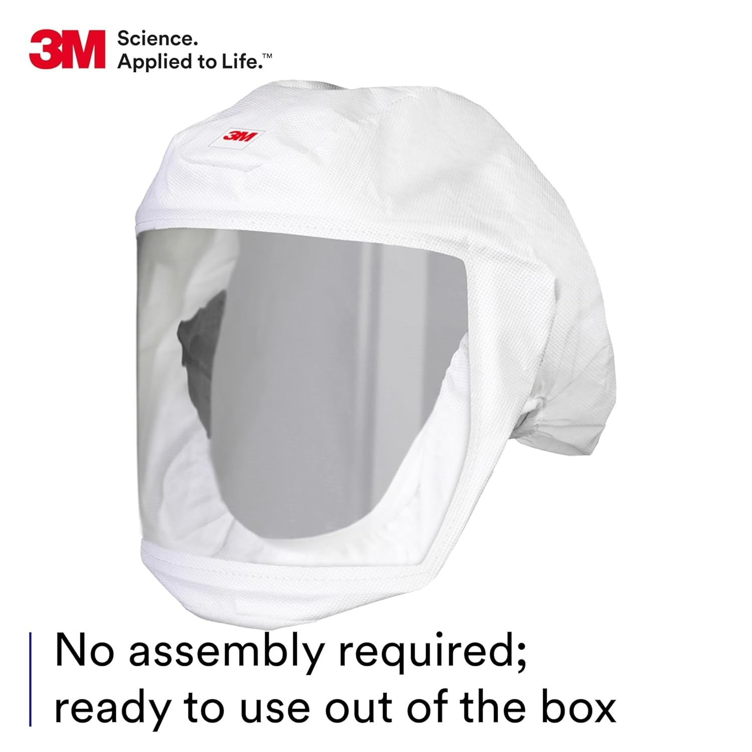 3M S-133L-5 Versaflo Headcover with Integrated Head Suspension, Medium/5