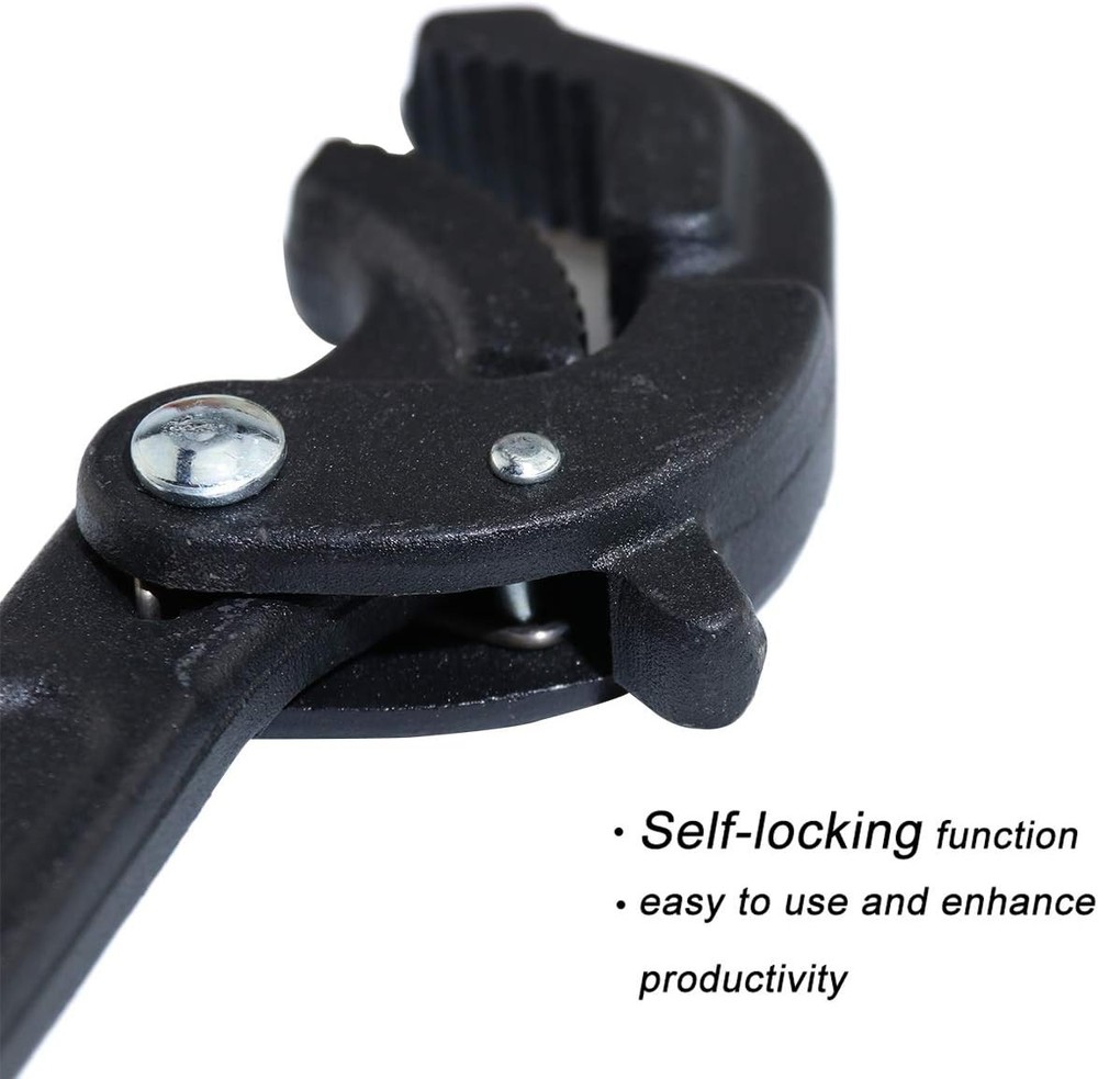 4 PCS Multi-function Magic Wrench Self-Adjusting Spanner Power Grip Pipe Wrench