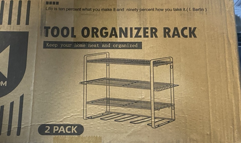Kafahom Tool Organizer Rack 2 Pack