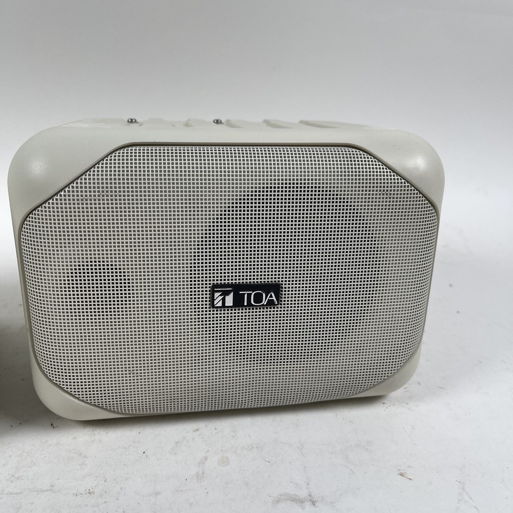 2 TOA Electronics Speaker System F-5 White