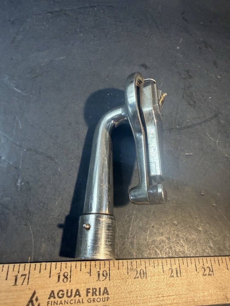 Vintage Press Camera Flash Bracket w/ Mechanical Shutter Trigger Lever